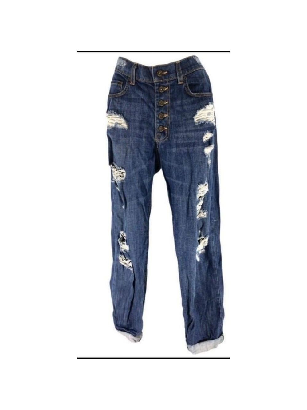 Carmar Distressed Jeans - Picture 7 of 8